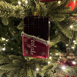 Sur la Table Chocolate Bar Christmas Ornament